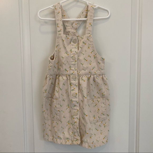 Zara Other - Zara Baby Girl Denim Overall Dress